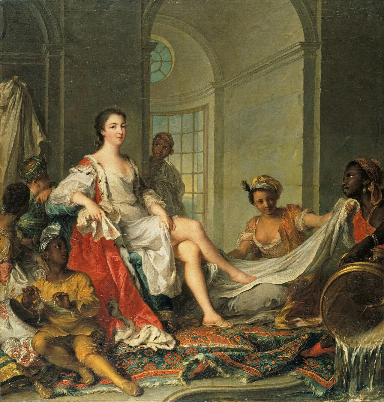 Mademoiselle de Clermont come sultana - Wallace Collection, Londra